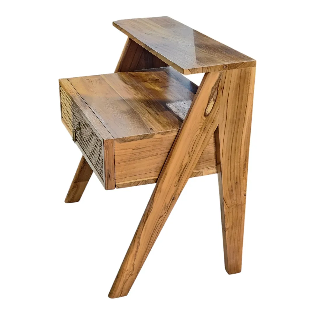 The Biarritz Tiered Cane Bedside