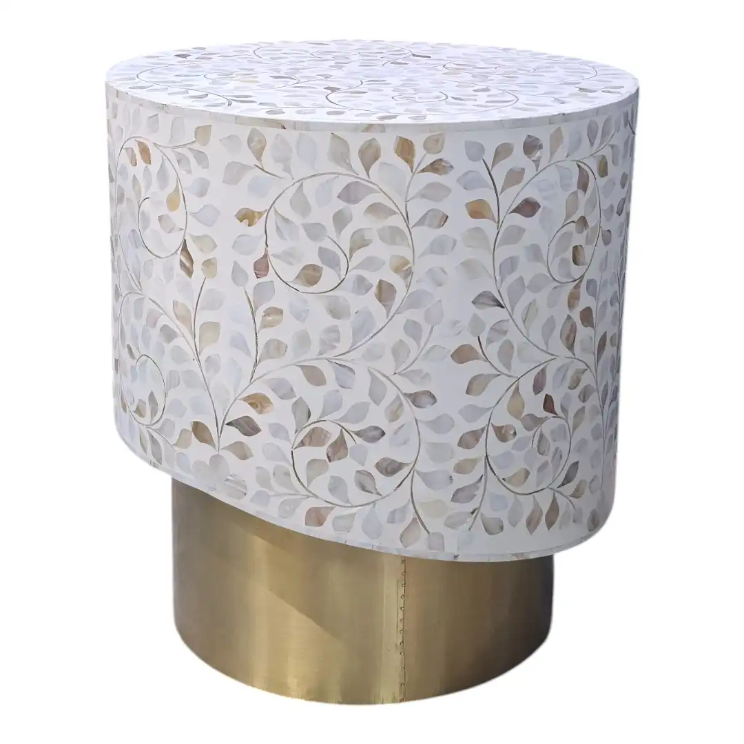 Le Reflet des Feuilles | Table d'Appoint Side Table