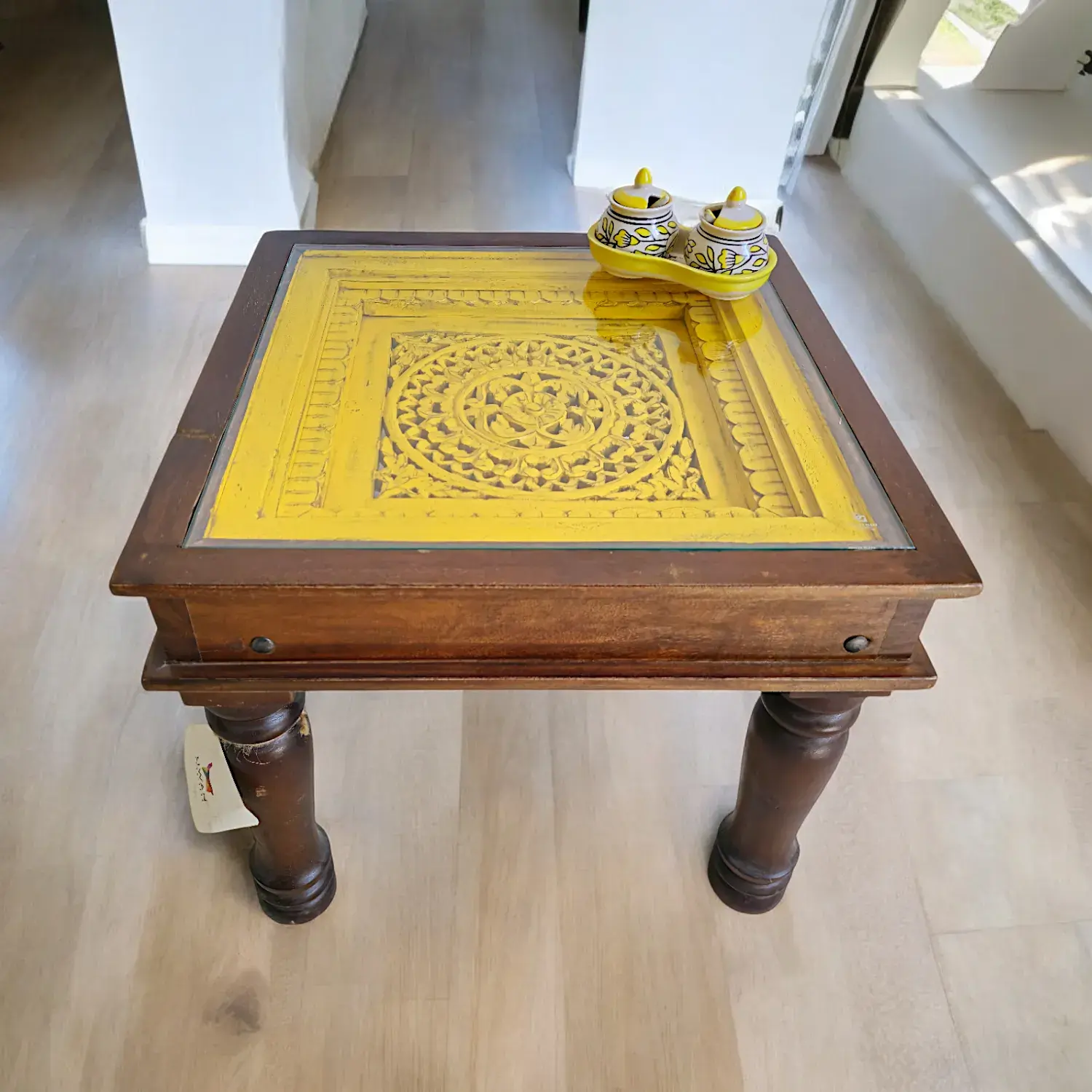 Heritage Carved Coffee/Side Table