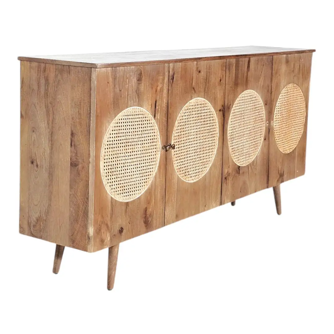The Eclipse Rattan Architectural Sideboard