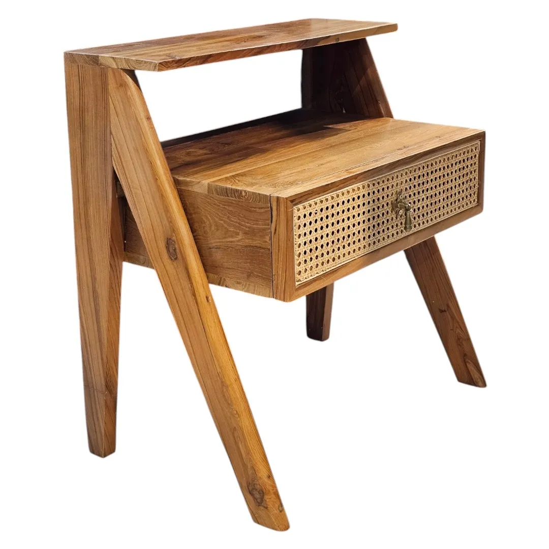 The Biarritz Tiered Cane Bedside