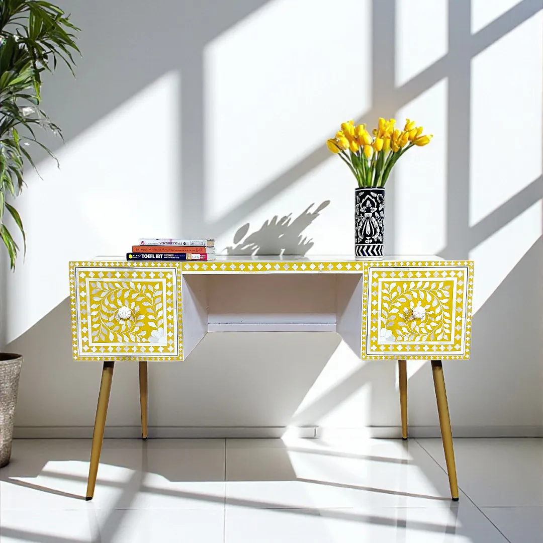 Golden Sunshine Study Desk