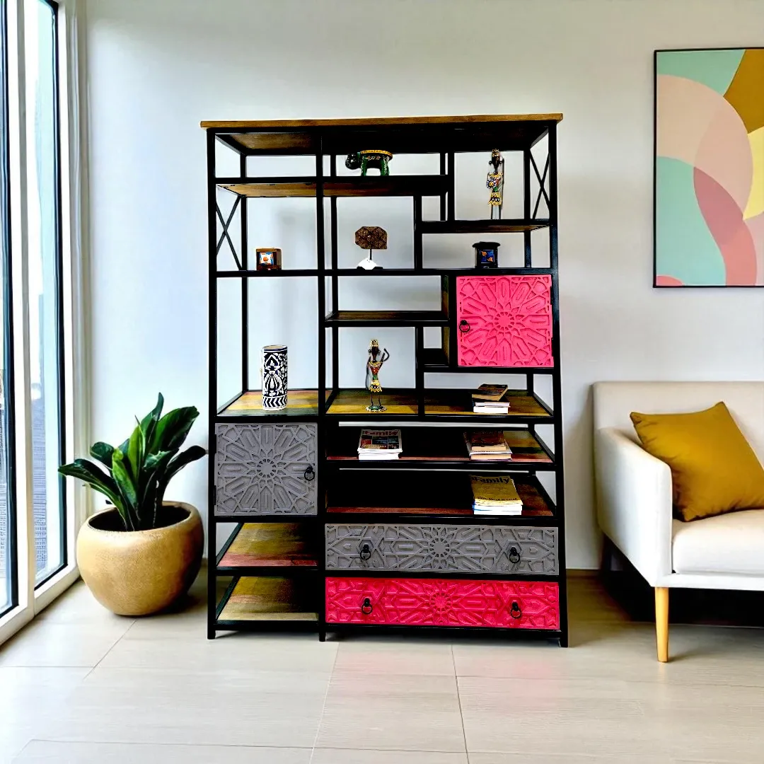 Atlas Mountain Artisan Bookshelf / Storage Collection
