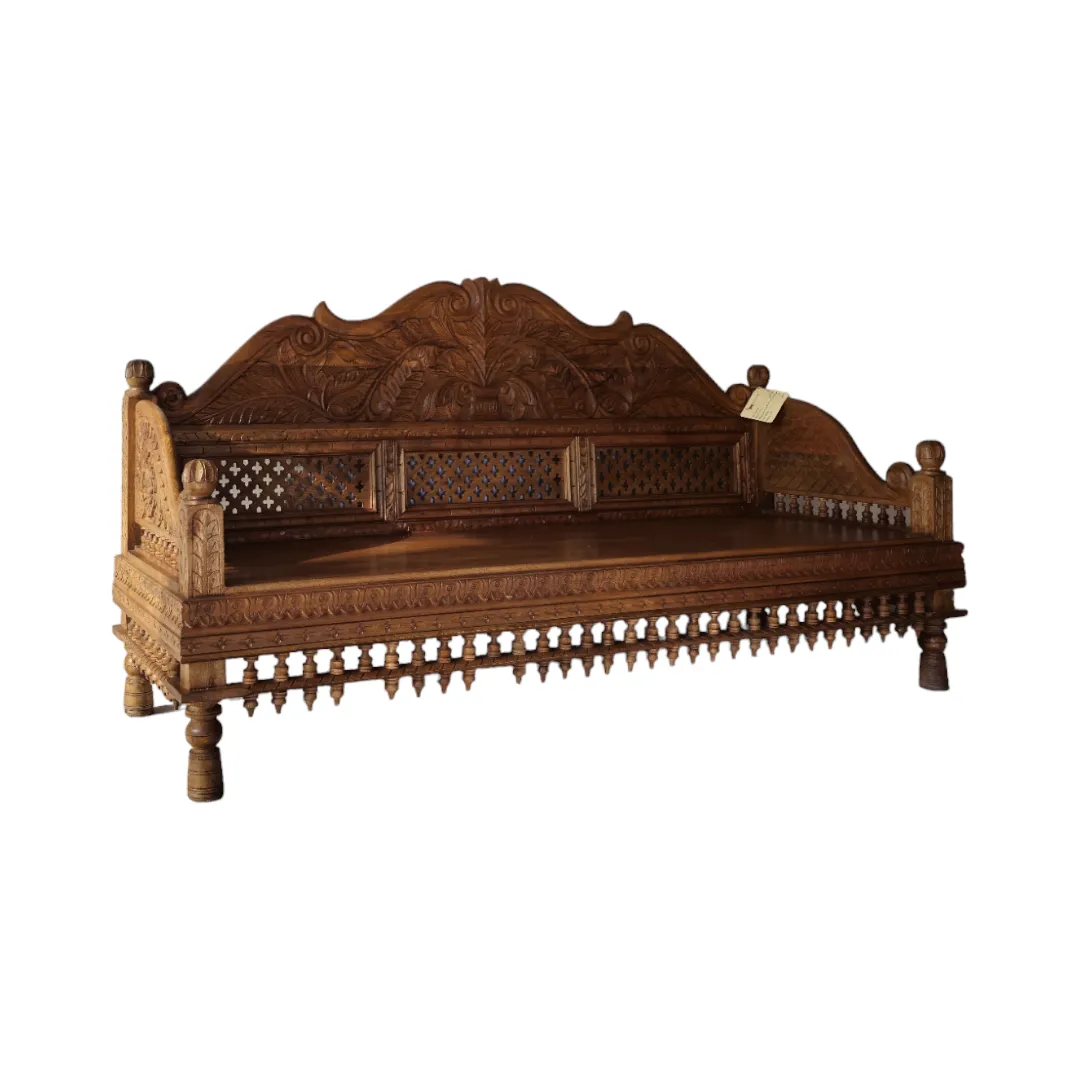 Carved Bench
