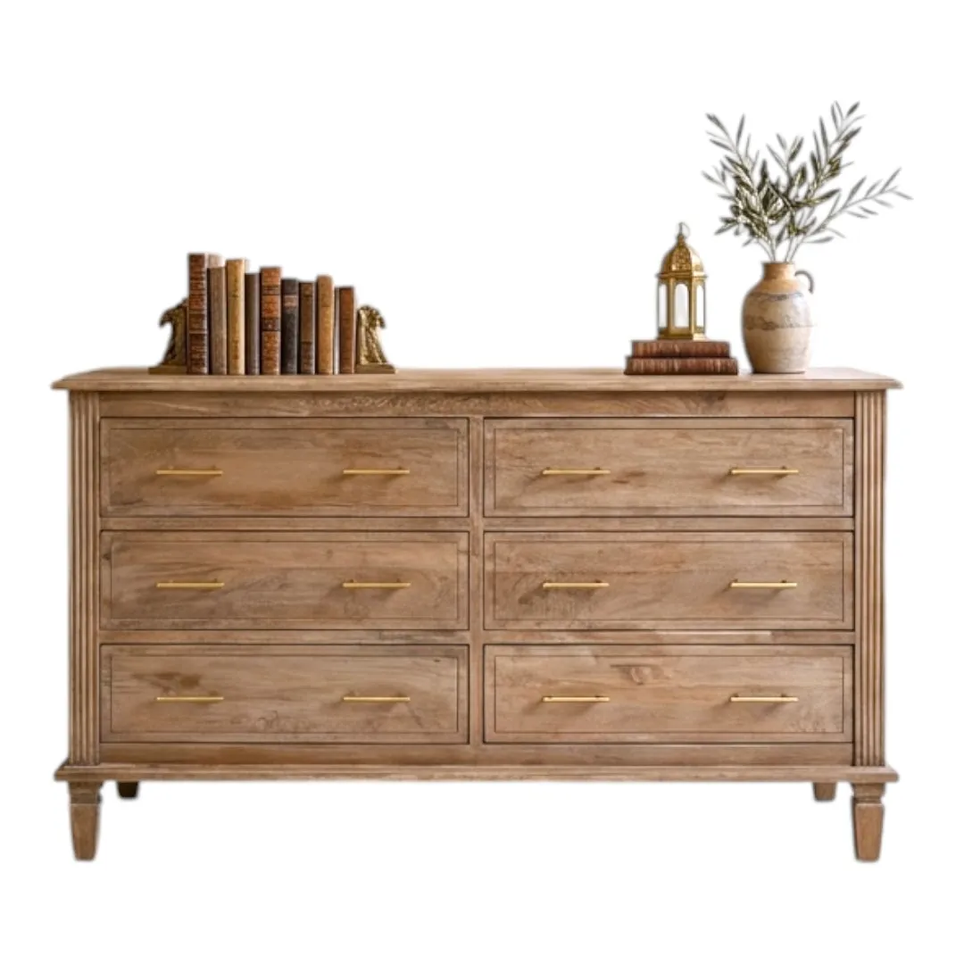 The Roorkee Linear Pedestal Credenza