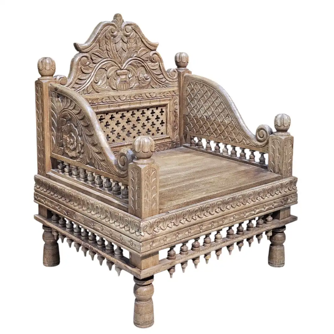 The 'Sultan's Throne' Carved Chair