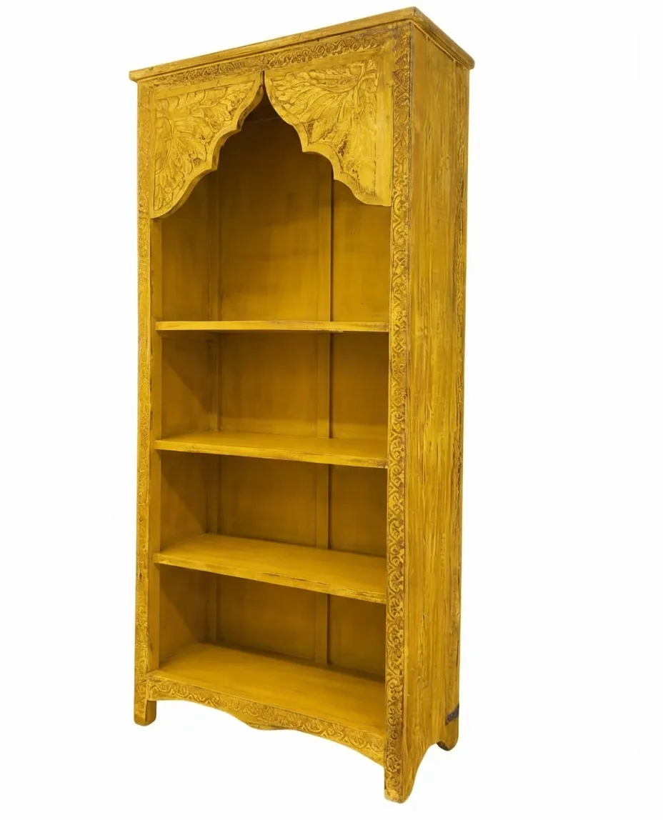 The Khana-e-Kutub Geometric Bookcase / خزانة كتب خانة الكتب الهندسية