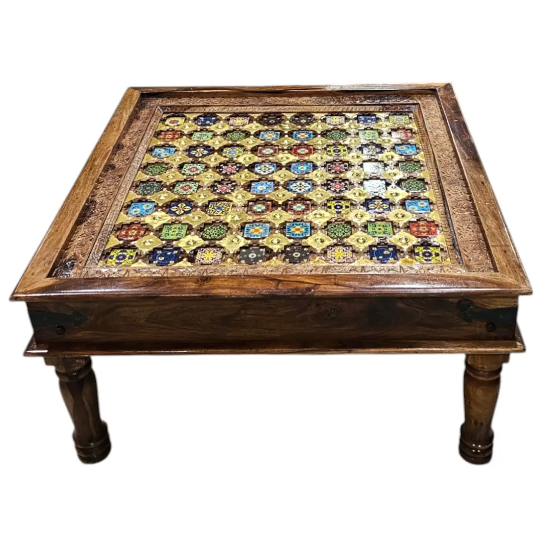 The Ottoman Sultanate Inlaid Rosewood Coffee Table