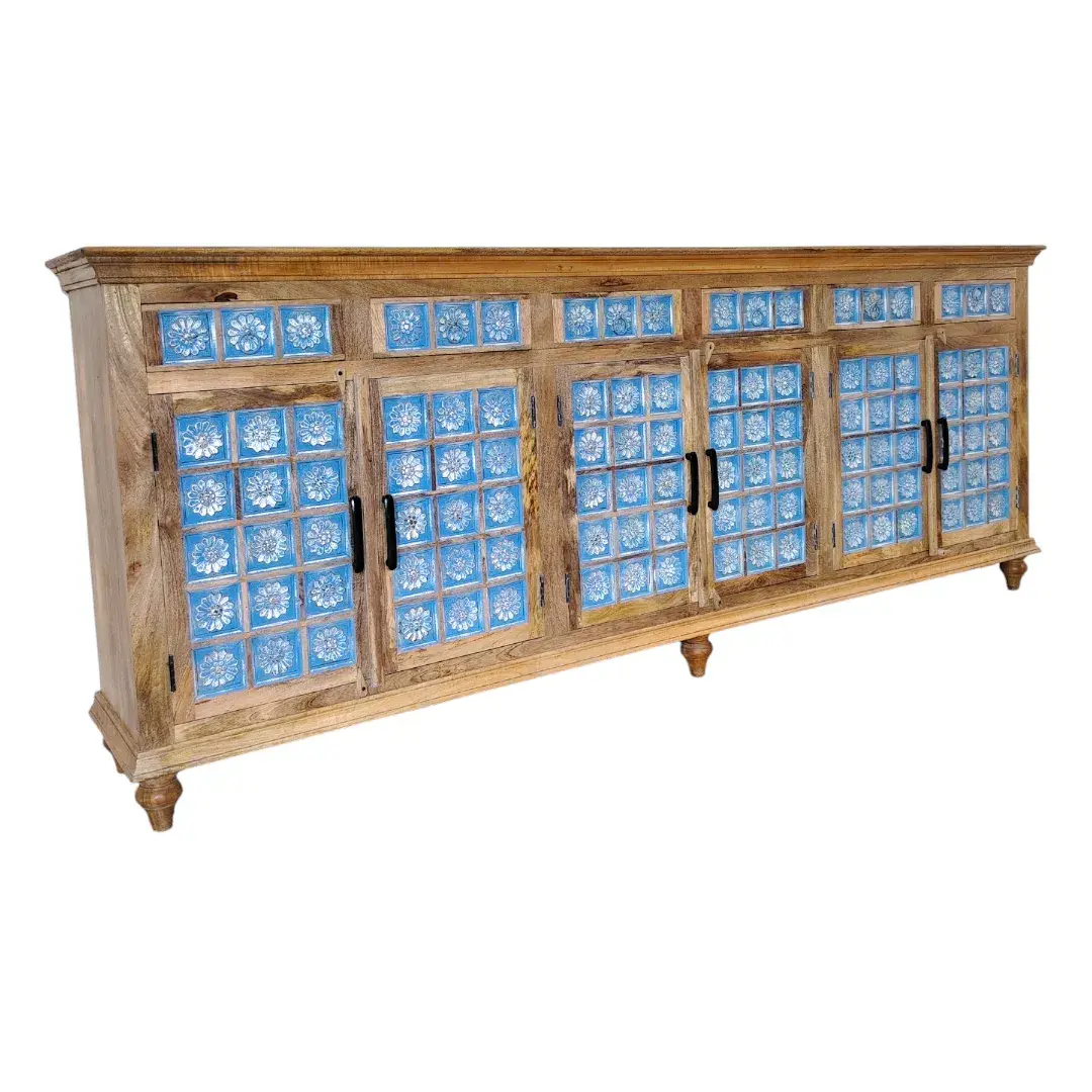 The Azulejo Chronicle Sideboard - 6 Door
