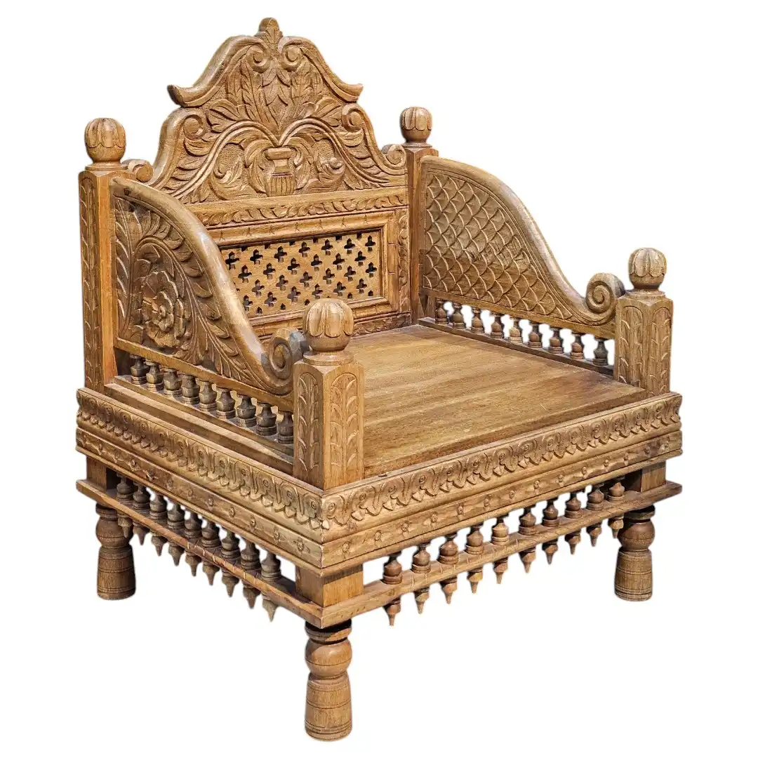 The 'Sultan's Throne' Carved Chair