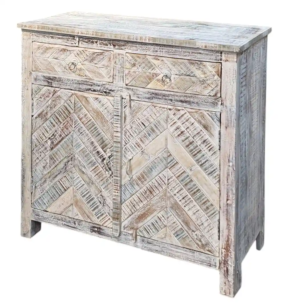 The Sierra Chevron Sideboard