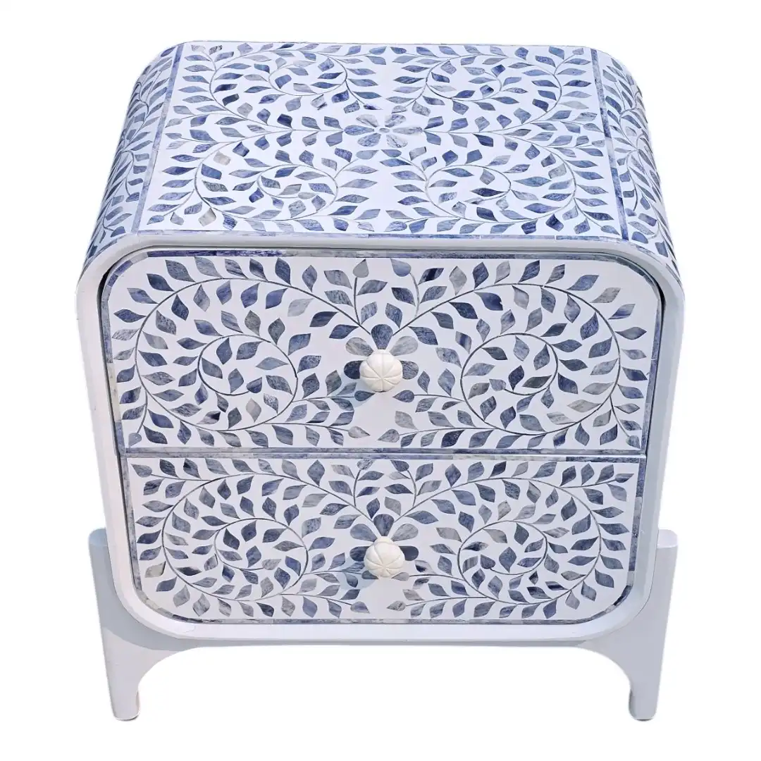 The Sultana’s Bone Inlay Bedside Table
