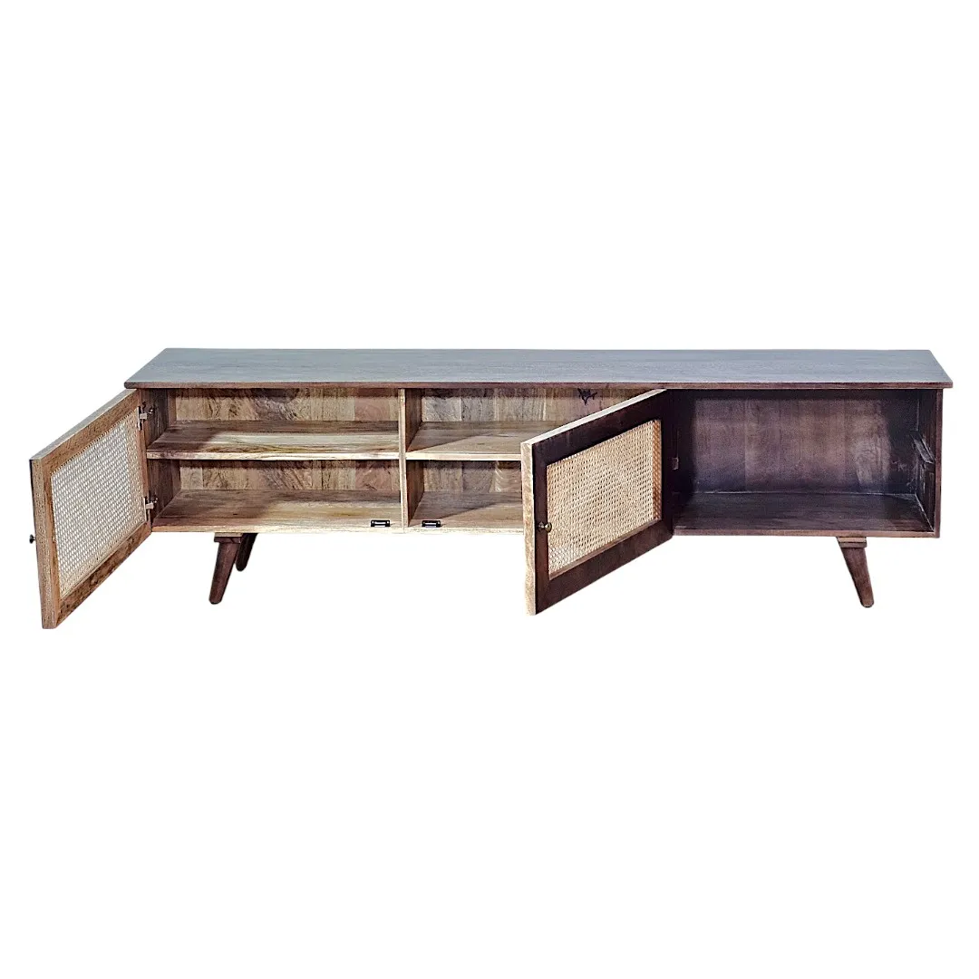 The Rattan Weave Media Unit