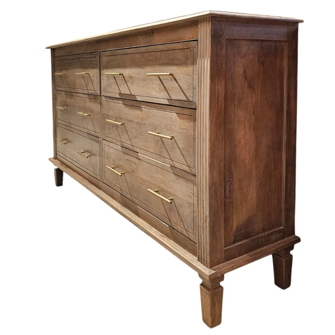 The Roorkee Linear Pedestal Credenza