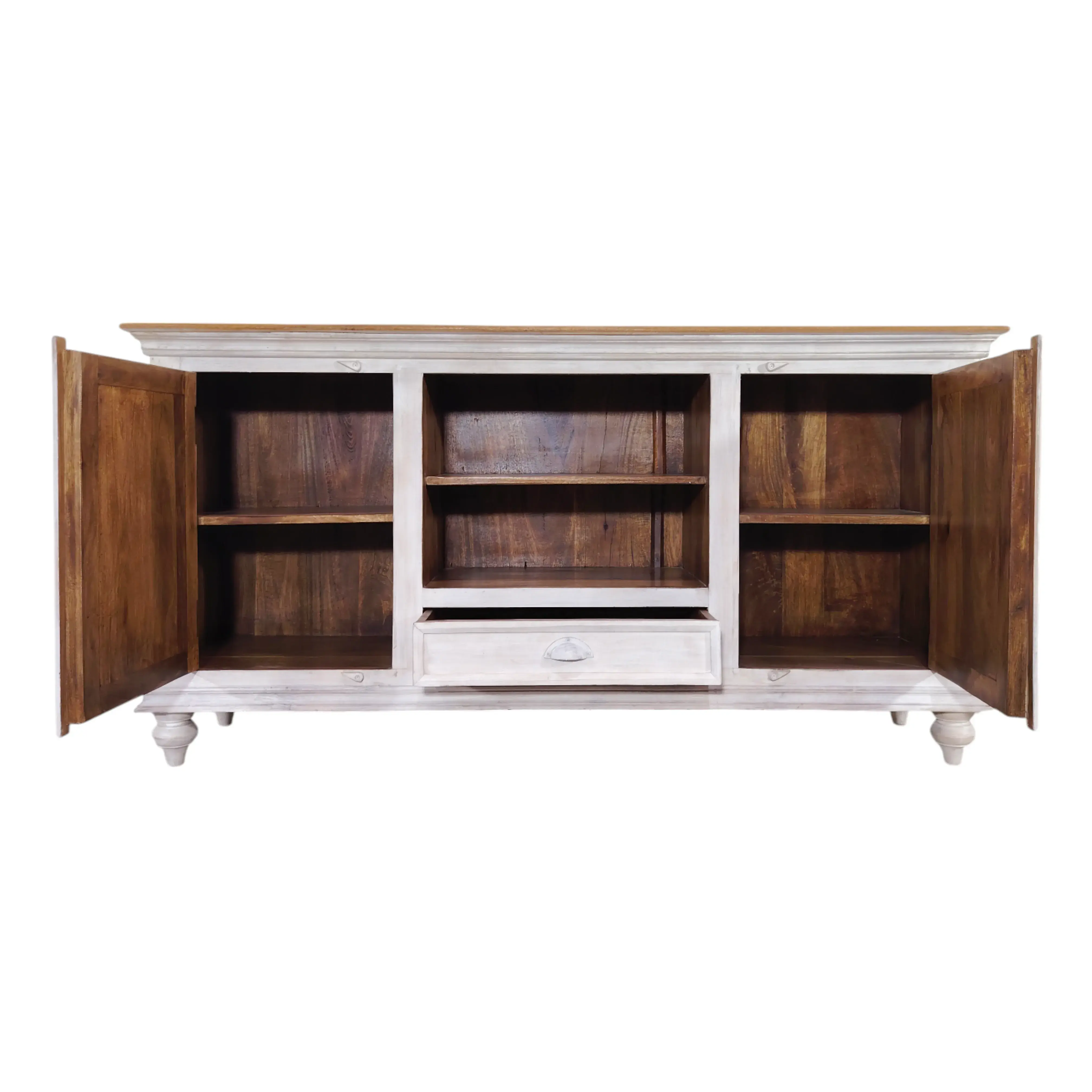 Jardin Embossed Media Cabinet | Gabinete de Latón