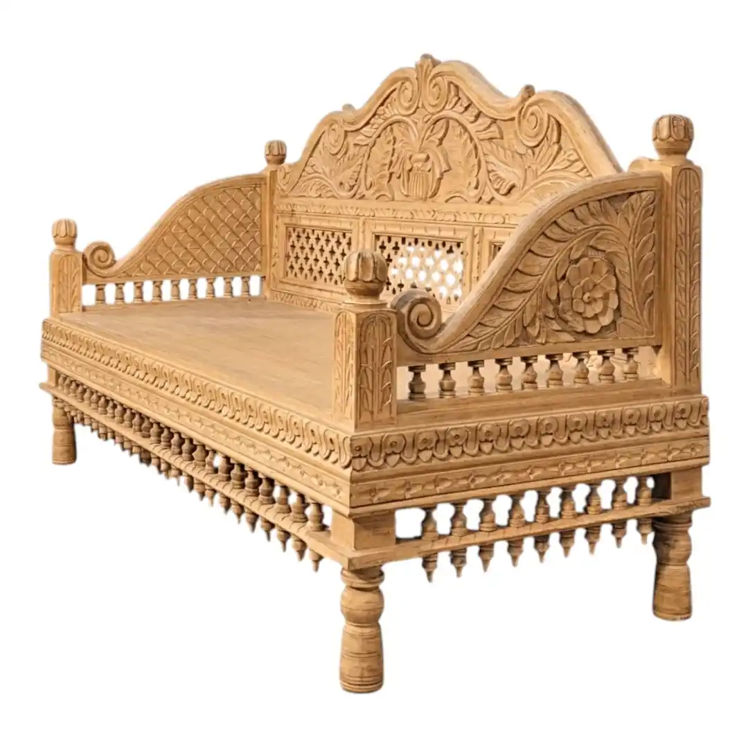 The 'Naqsh Zaynab' Carved Daybed