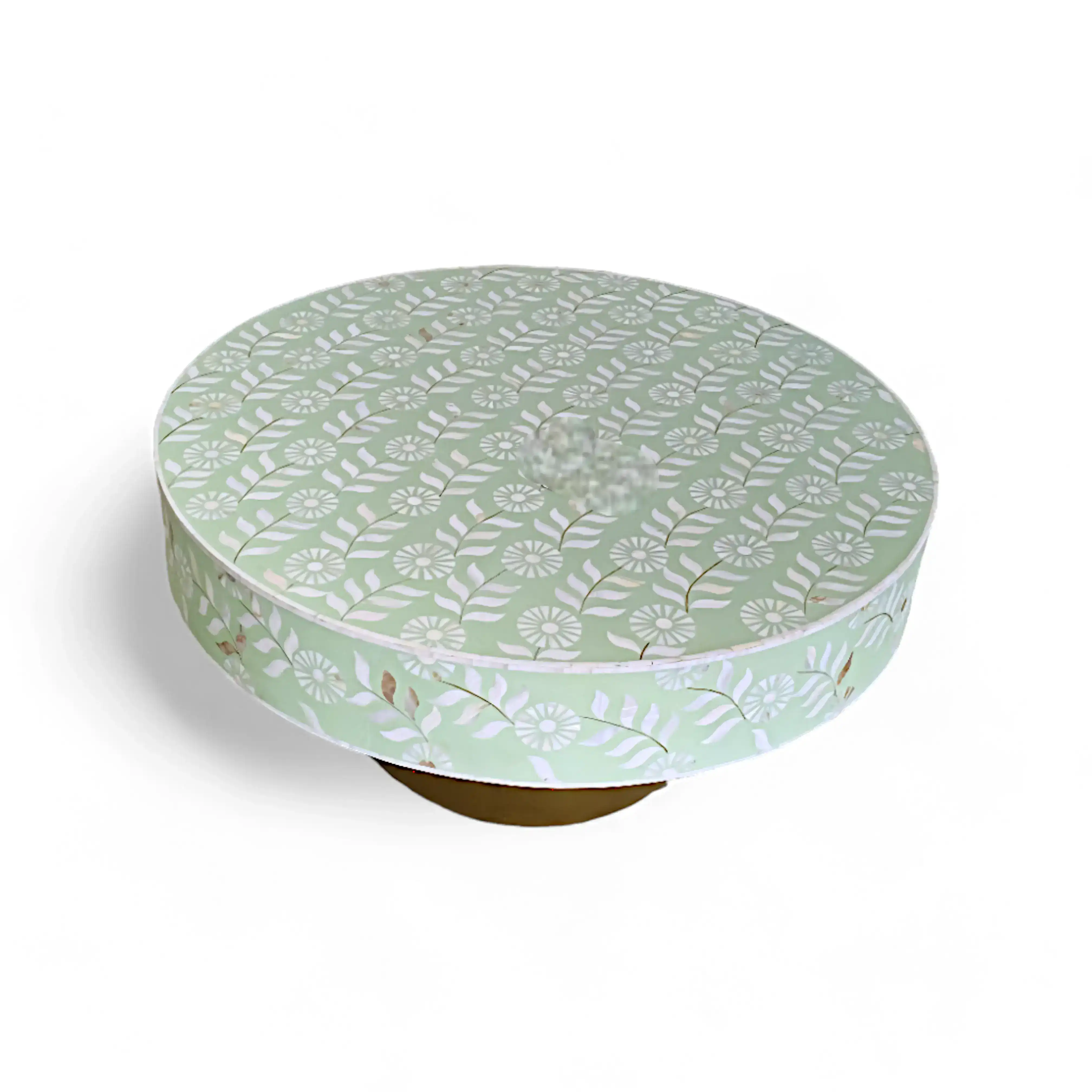 The Verdant Lotus MOP Coffee Table