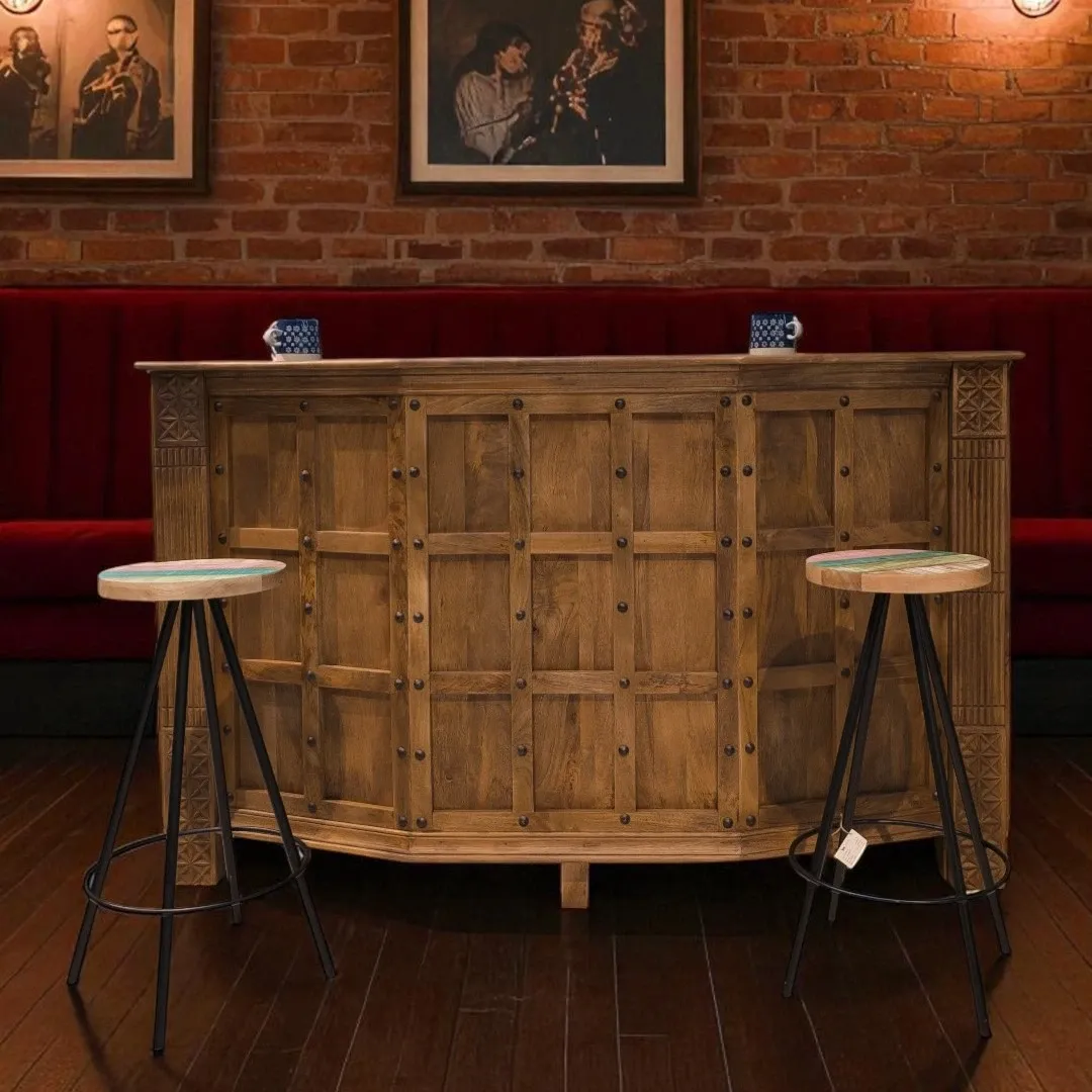 Rustic Charm Bar Counter