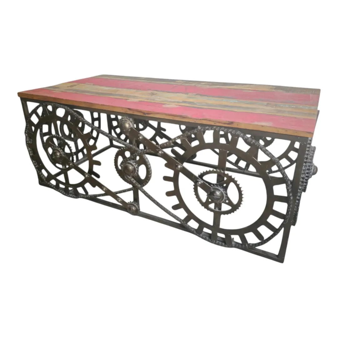 The Steampunk Alchemist Reclaimed Coffee Table