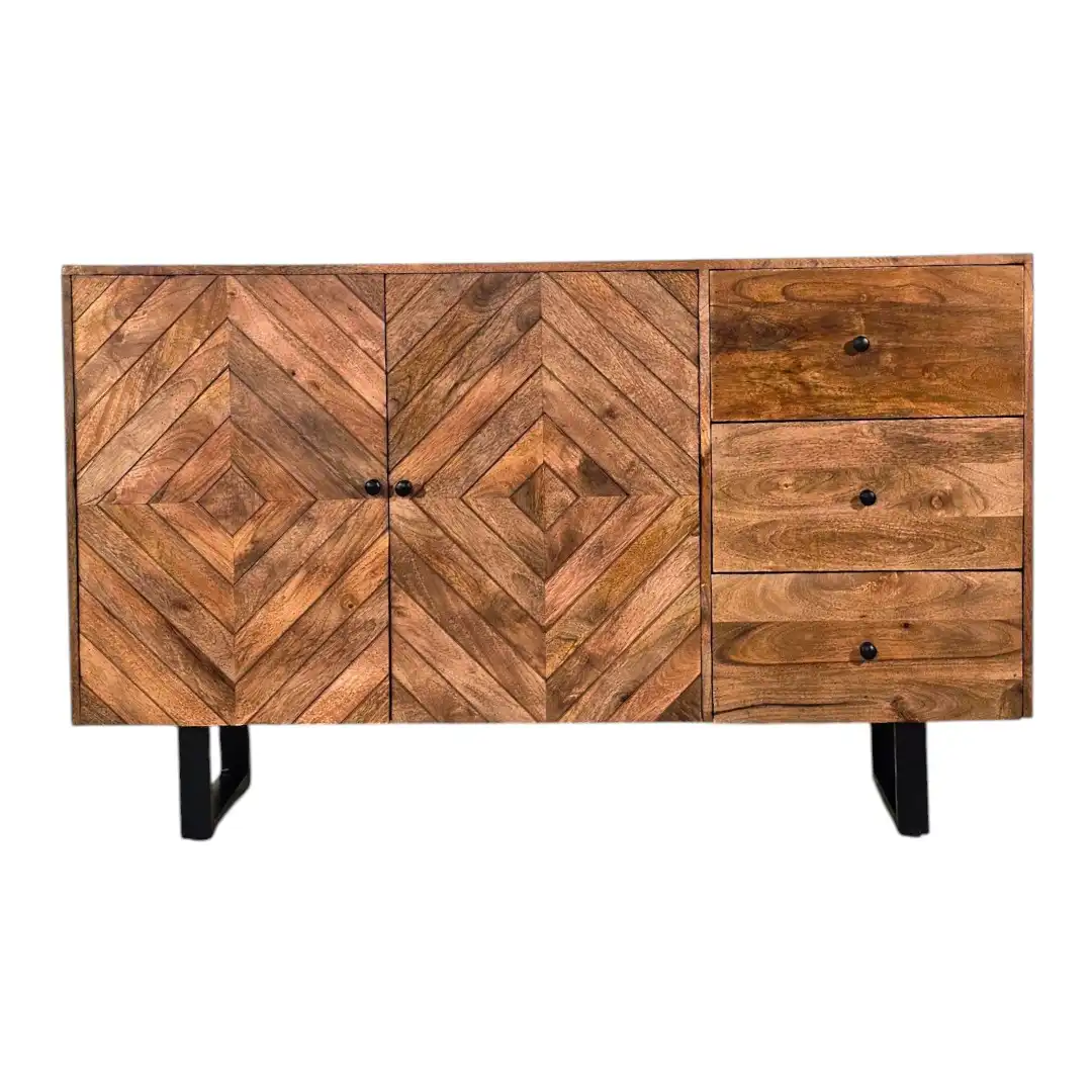 The Bohemian Chevron Heirloom Credenza