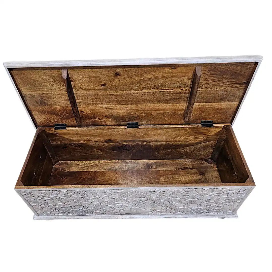 The Marwar Desert Caravan Storage Bench Trunk