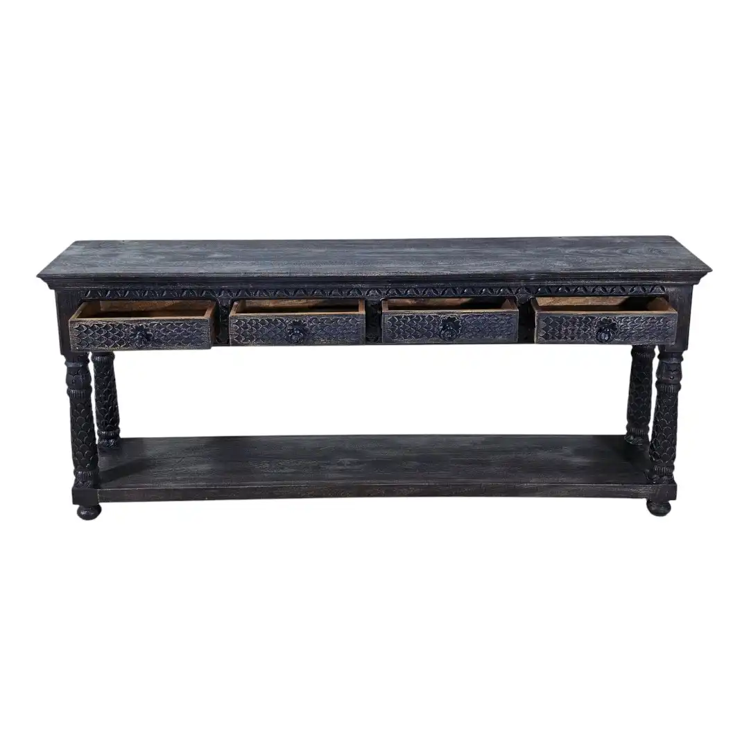 The Samarkand Carved Storage Console
