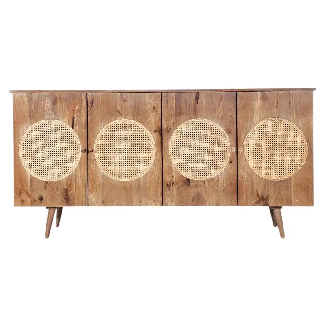 The Eclipse Rattan Architectural Sideboard