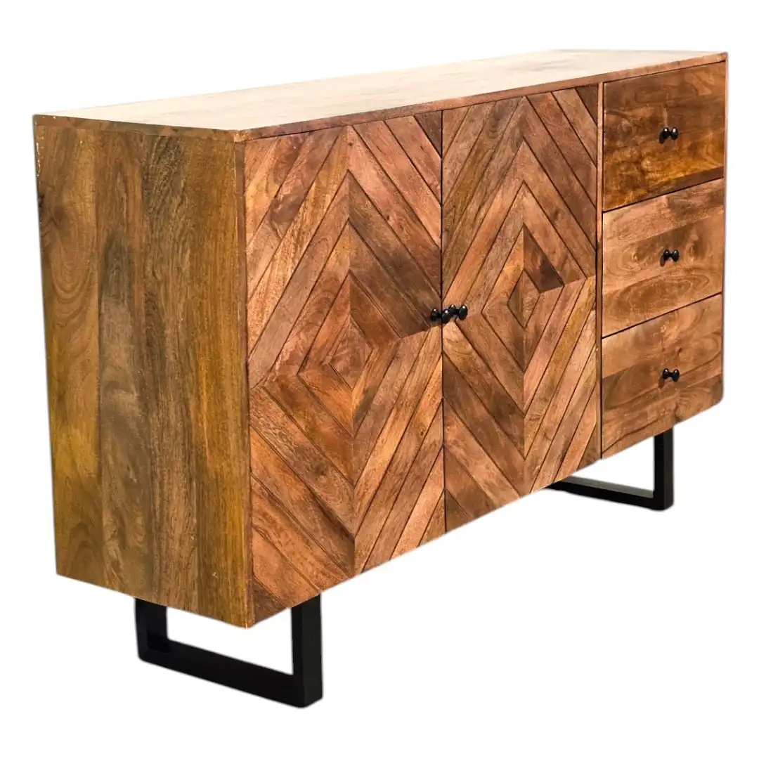 The Bohemian Chevron Heirloom Credenza