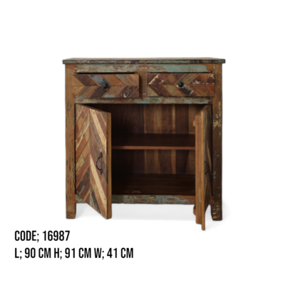 The Sierra Chevron Sideboard