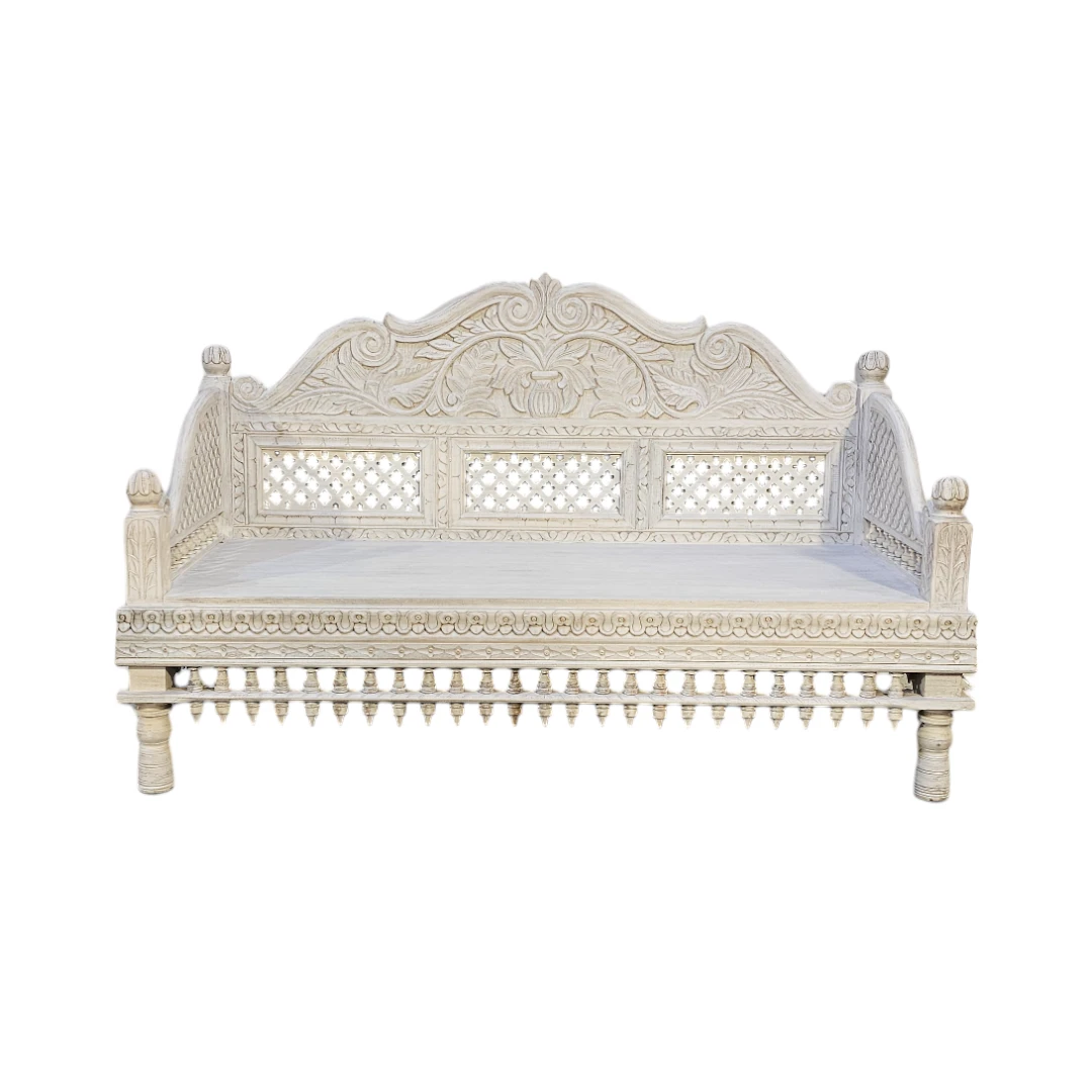 The 'Naqsh Zaynab' Carved Daybed