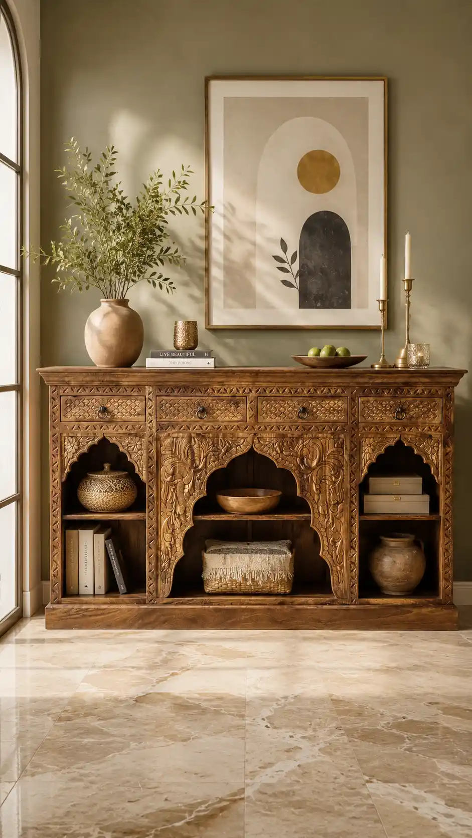 Mughal Court Architectural Sideboard