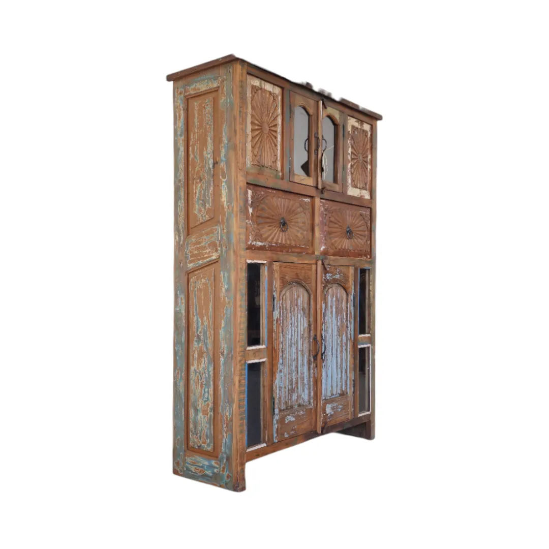 RECLAIMED GLASS CABINET