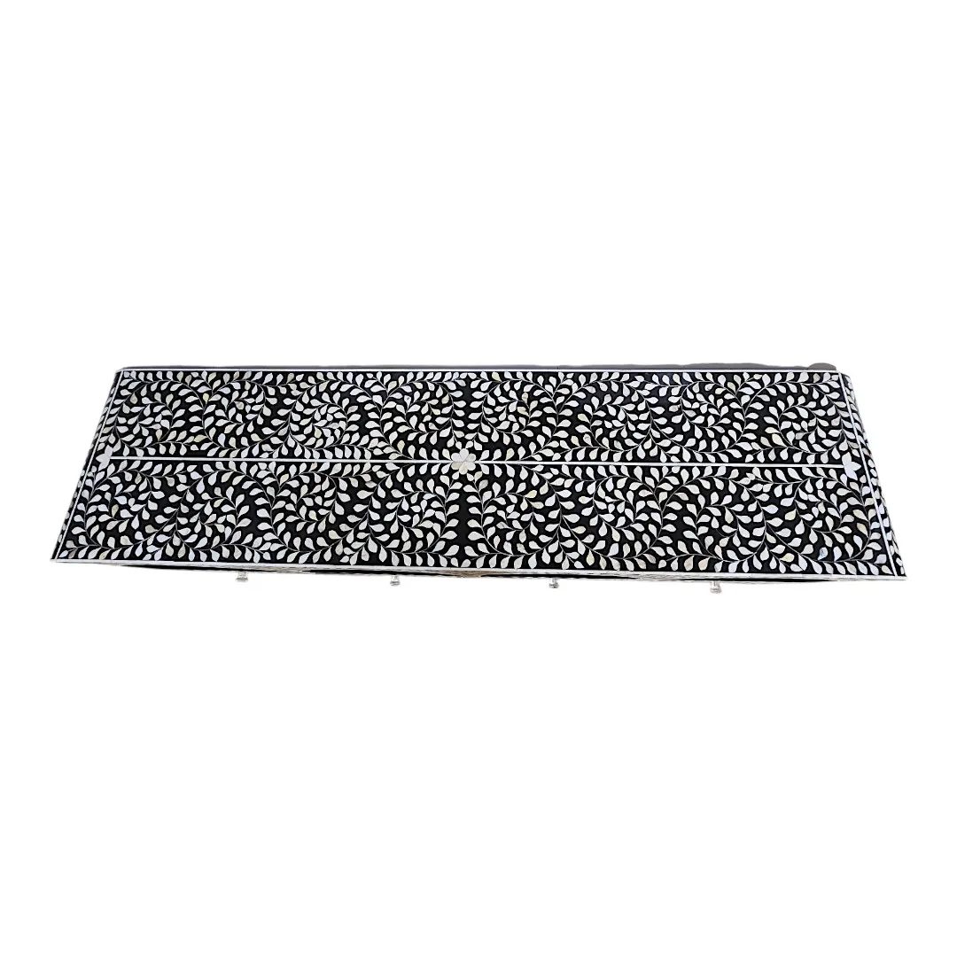 THE "SADAFA" ARCUATED PEARL TV SIDEBOARD