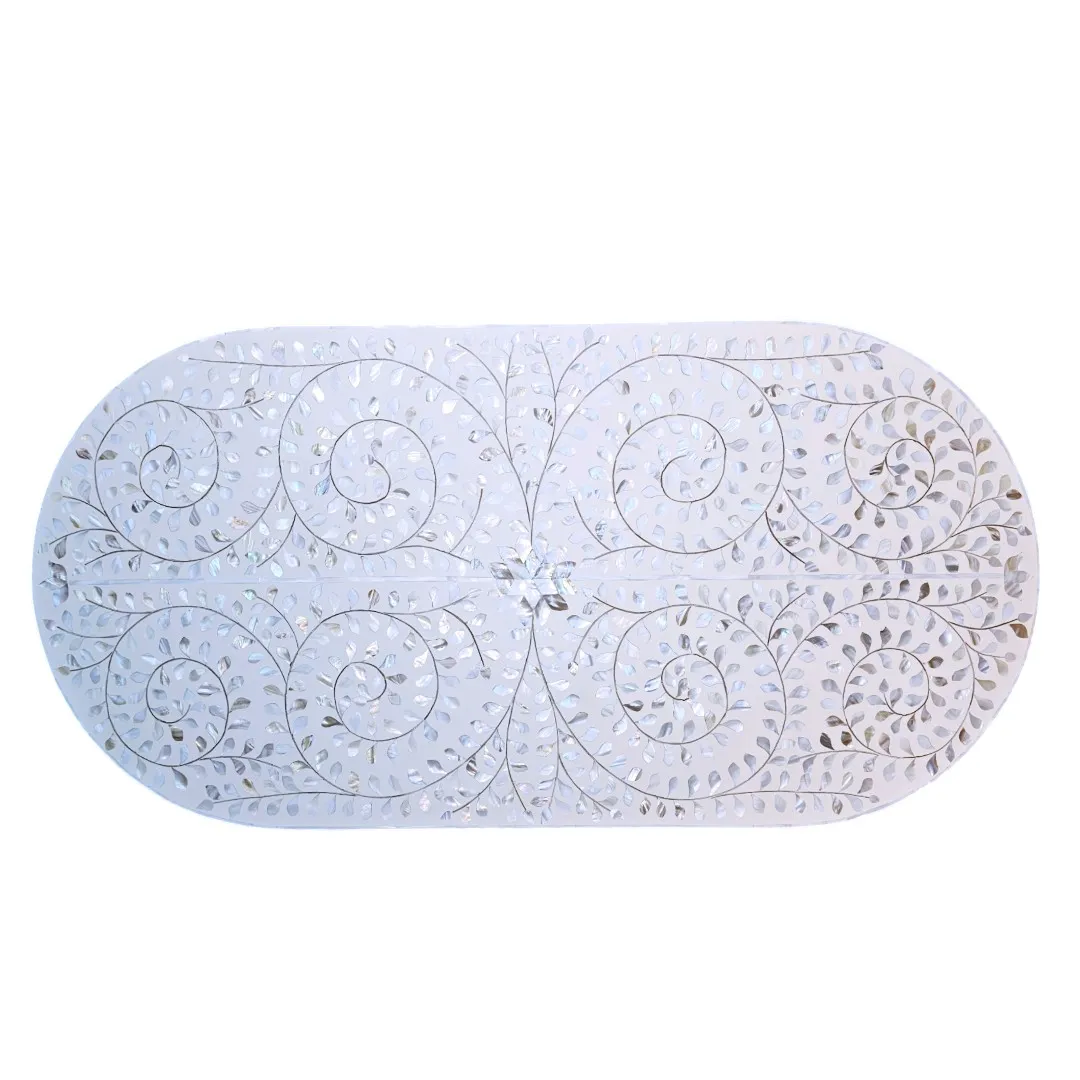 Al-Safa Streamlined Mother-of-Pearl Coffee Table