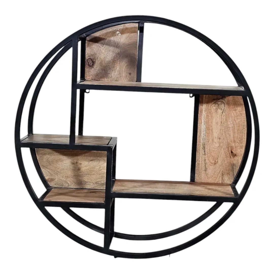 The Bauhaus Concentric Wall Shelf