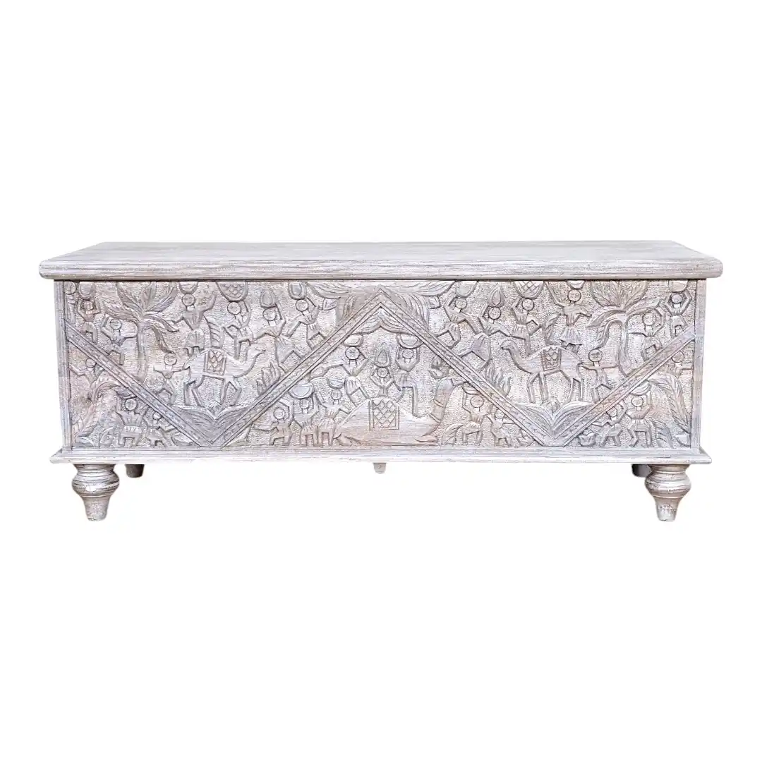 The Marwar Desert Caravan Storage Bench Trunk