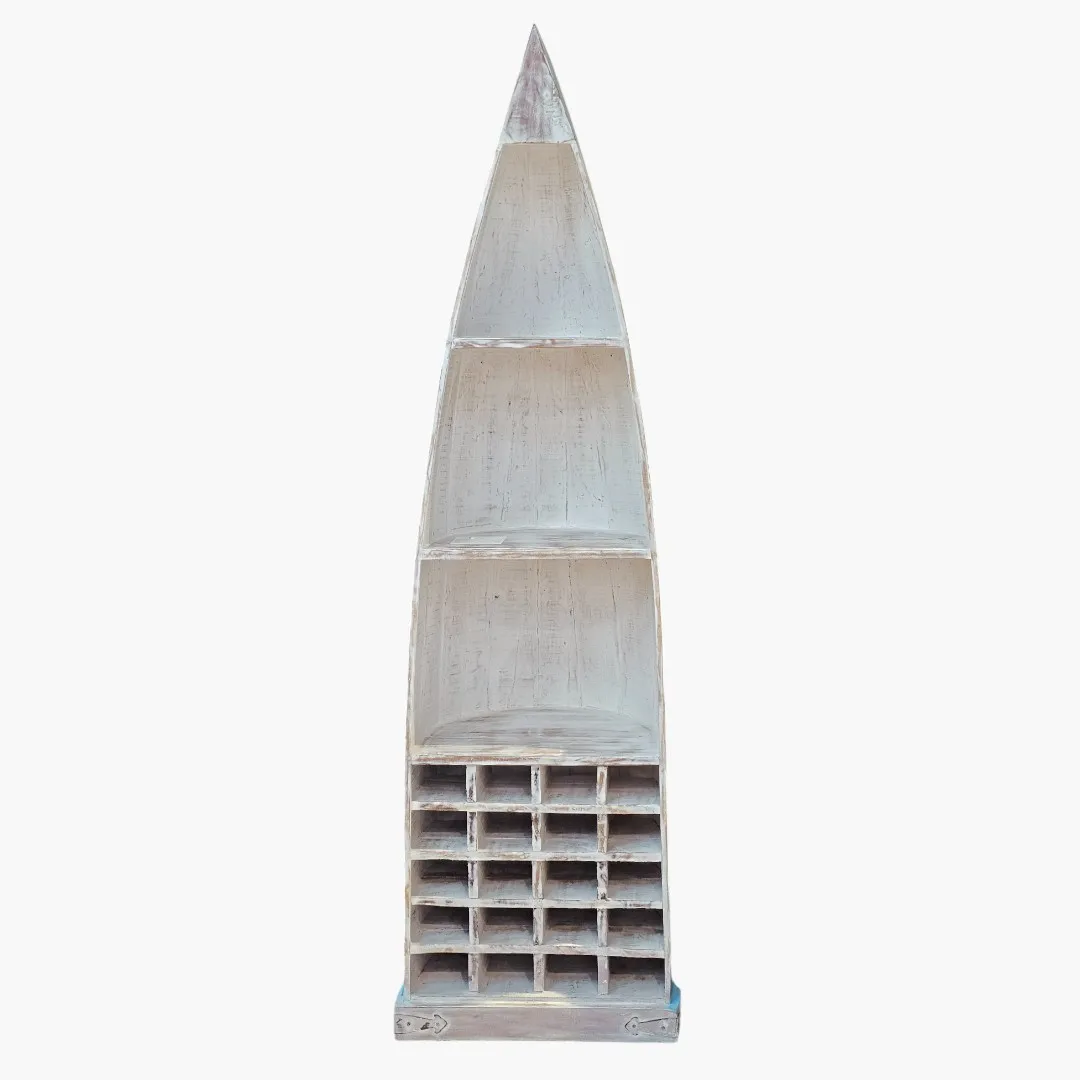Mariner's Wishbone Corner Repository Shelf