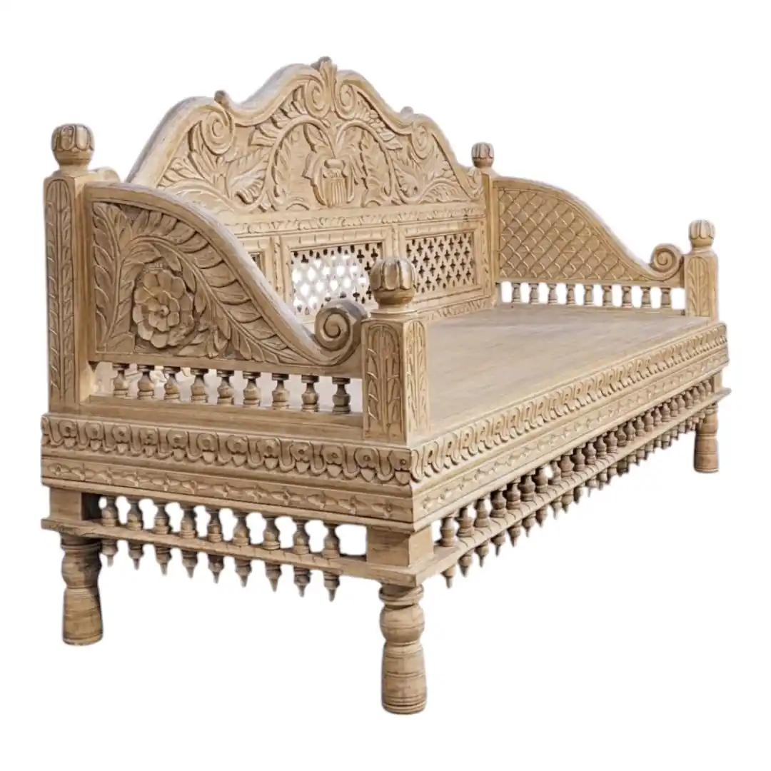 The 'Naqsh Zaynab' Carved Daybed